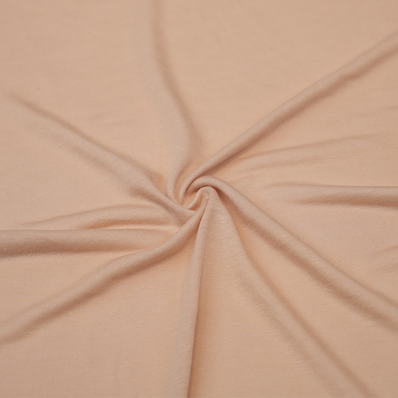 Jersey viscose/linen bambu