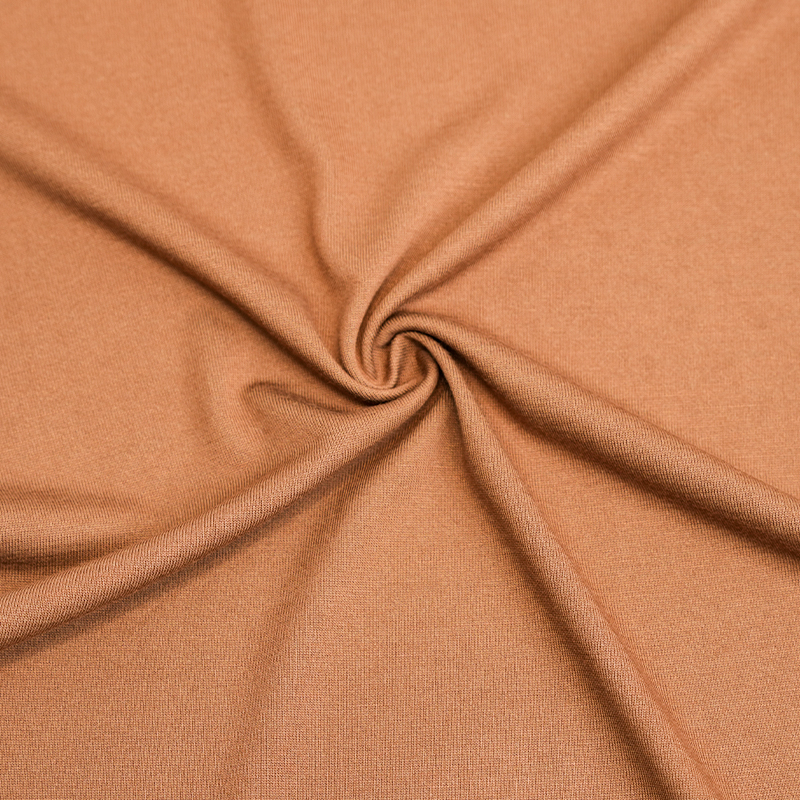 Kain jersey poliester viscose bambu