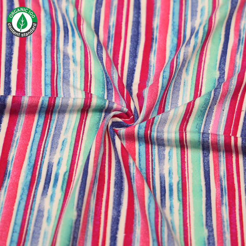 Kain jersey bambu/spandex organik