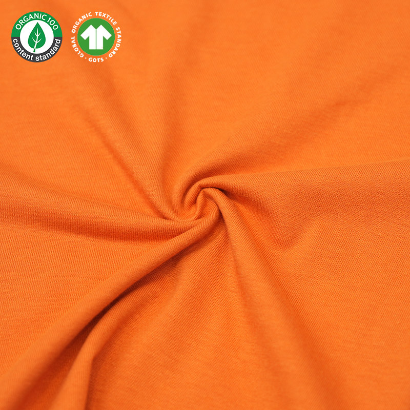 Bambu Viscose/Kain T-Shirt Kapas Organik
