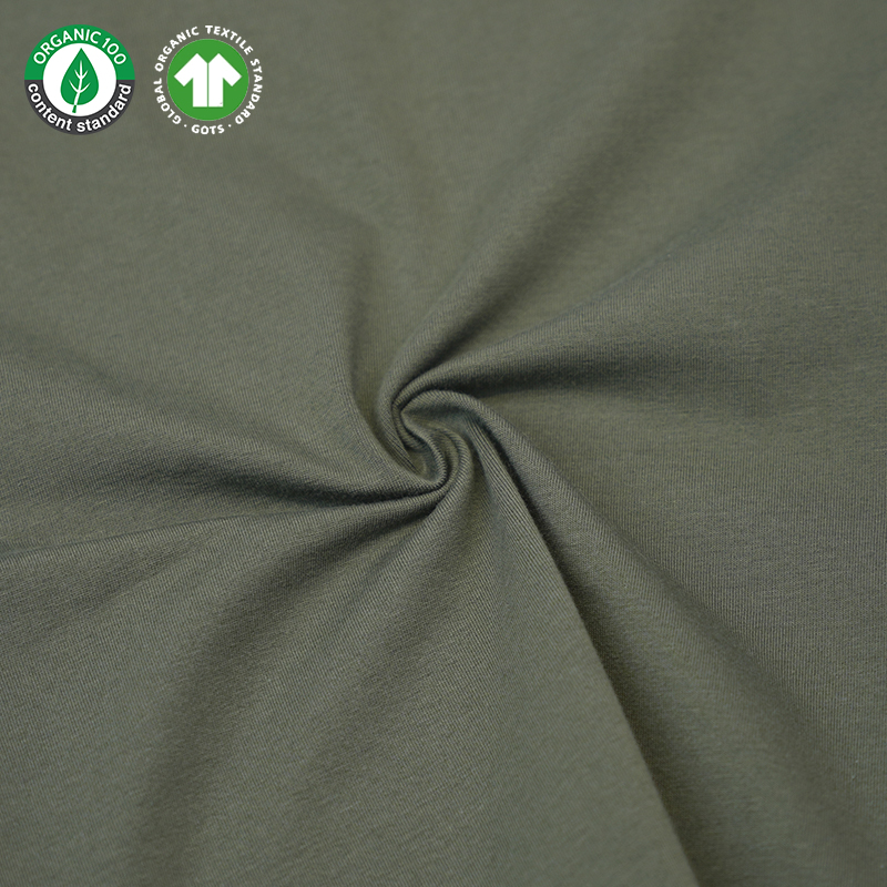 Kain Jersey Spandex Kapas Organik